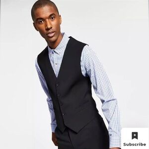 Tommy Hilfiger Men's Modern-Fit Wool TH-Flex Stretch Suit Vest - NWT